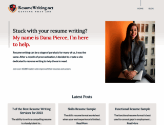 resumewriting.net screenshot