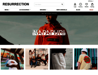 resurrection-online.com screenshot