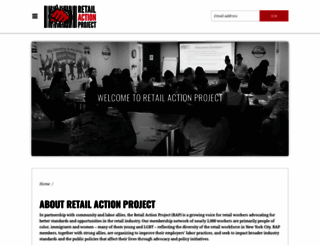 retailactionproject.org screenshot