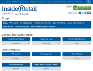 retailbooks.com.au screenshot