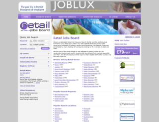 retailjobsboard.co.uk screenshot