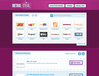 retailsteal.com screenshot