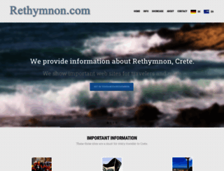rethymnon.com screenshot