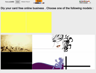 reticulacard.com screenshot