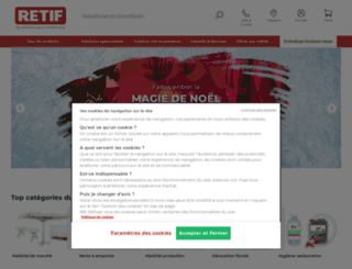 retif.fr screenshot