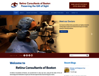 retinaboston.com screenshot