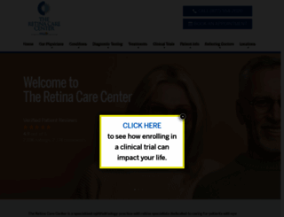 retinacarecenter.com screenshot