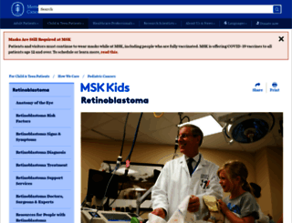 retinoblastoma.com screenshot