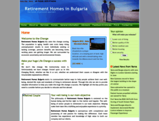 retirement-homes-bulgaria.com screenshot