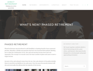 retirementdirectory.co.uk screenshot