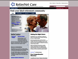 retirenetcare.com screenshot
