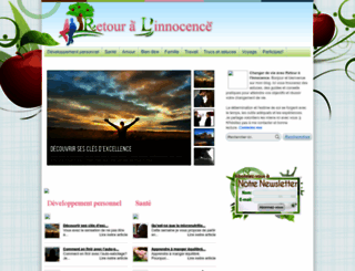 retouralinnocence.com screenshot