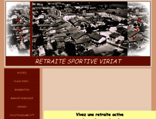 retraitesportiveviriat.wifeo.com screenshot