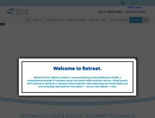 retreataddictioncenters.com screenshot