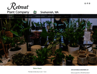 retreatplants.com screenshot