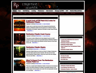 retributionpaladins.com screenshot