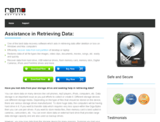 retrievingdata.org screenshot