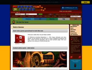 retro-games.co.uk screenshot