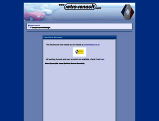 retro-renault.com screenshot