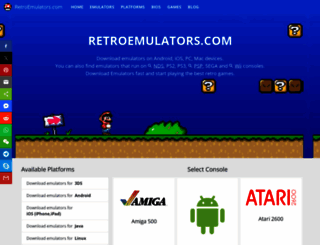 retroemulators.com screenshot