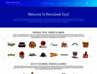 retrogeektoys.com screenshot
