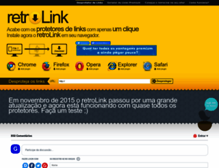 retrolink.com.br screenshot