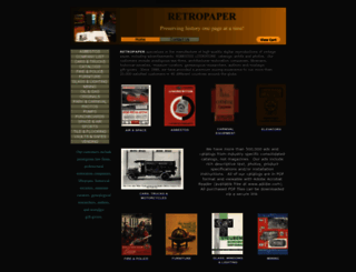 retropaper.net screenshot