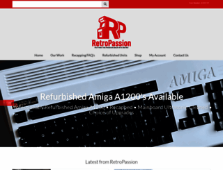 retropassion.co.uk screenshot