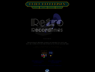 retrorecordings.com screenshot