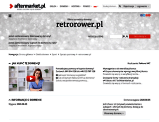 retrorower.pl screenshot