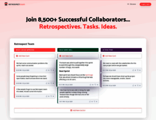 retrospect.team screenshot