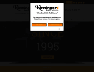 rettingerfireplace.com screenshot