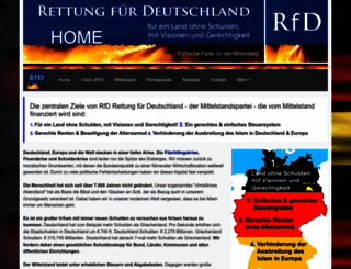 rettung-fuer-deutschland.de screenshot