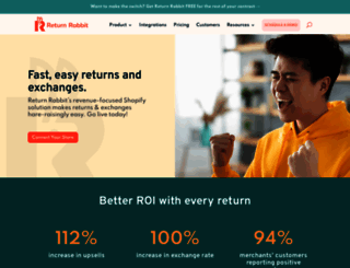 returnrabbit.com screenshot