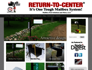 returntocentermailbox.com screenshot
