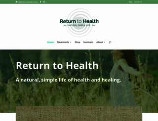returntohealth.net.au screenshot