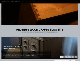 reubenswoodcrafts.wordpress.com screenshot
