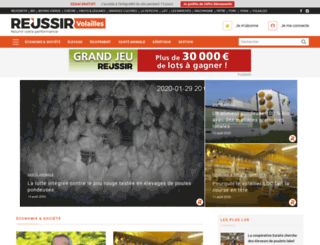 reussir-aviculture.com screenshot