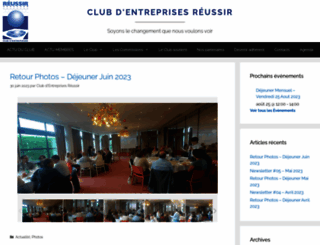 reussir-entreprises.com screenshot