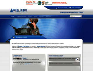 reutechcomms.com screenshot