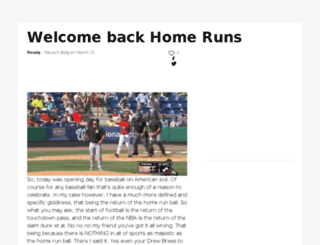 reuvysblog.sportsblog.com screenshot