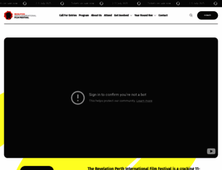 revelationfilmfest.org screenshot