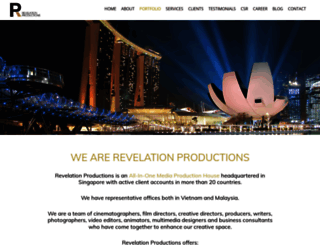 revelationproductions.com.sg screenshot