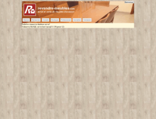 revendre-meubles.com screenshot
