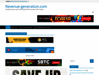 revenue-generation.com screenshot
