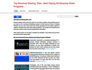 revenue-sharing-sites.weebly.com screenshot