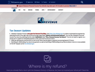 revenuefiles.delaware.gov screenshot