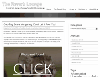 reverb-lounge.com screenshot