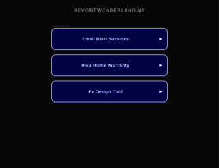 reveriewonderland.me screenshot