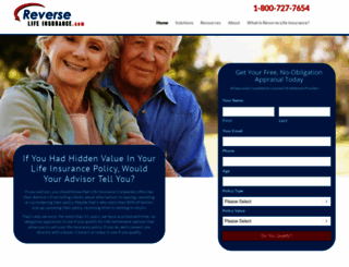 reverselifeinsurance.com screenshot